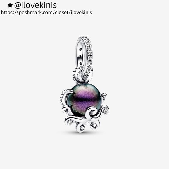 Pandora Disney The Little Mermaid Ursula Dangle Charm - Picture 1 of 5